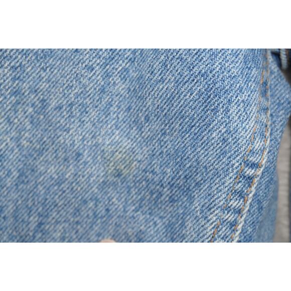 Vintage MASH 907 Made in Italy Jeans 30x26.5 High Rise Light Wash Straight Leg - Picture 11 of 12